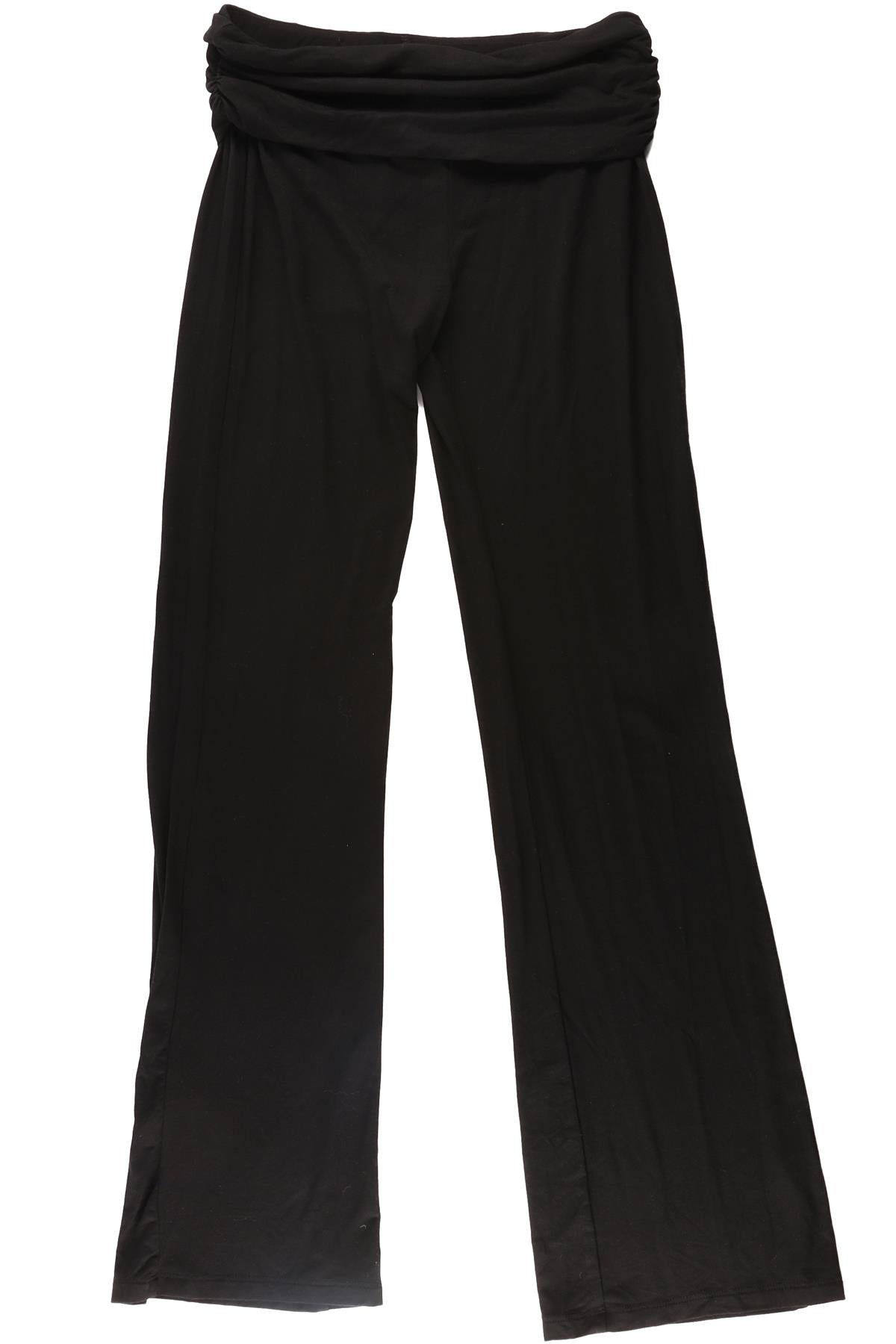 FORM BLACK JERSEY BOOTCUT PANTS SMALL