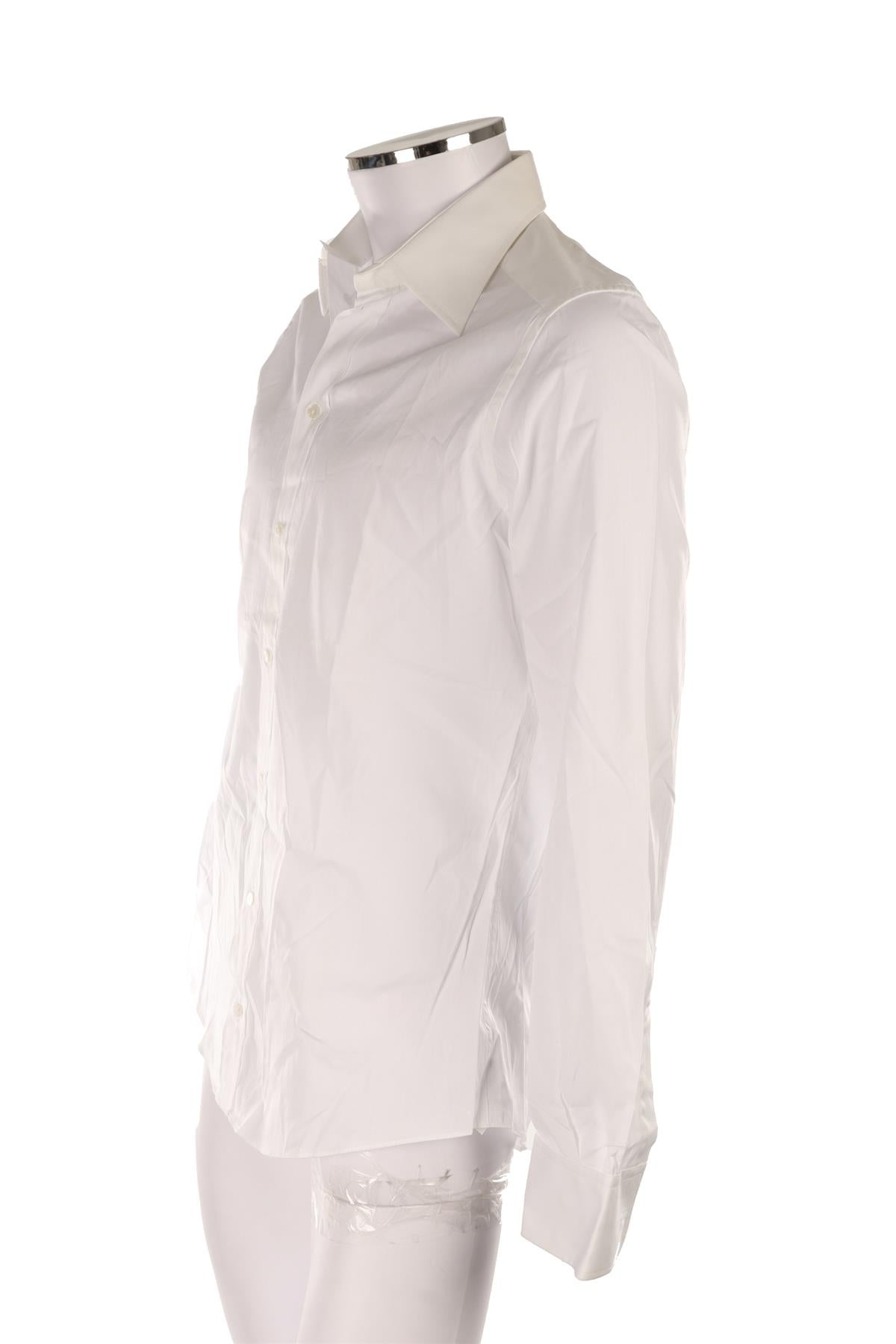 DOLCE & GABBANA WHITE MEN'S COTTON SHIRT UK/US COLLAR 15 3/4 UK/US CHEST 40