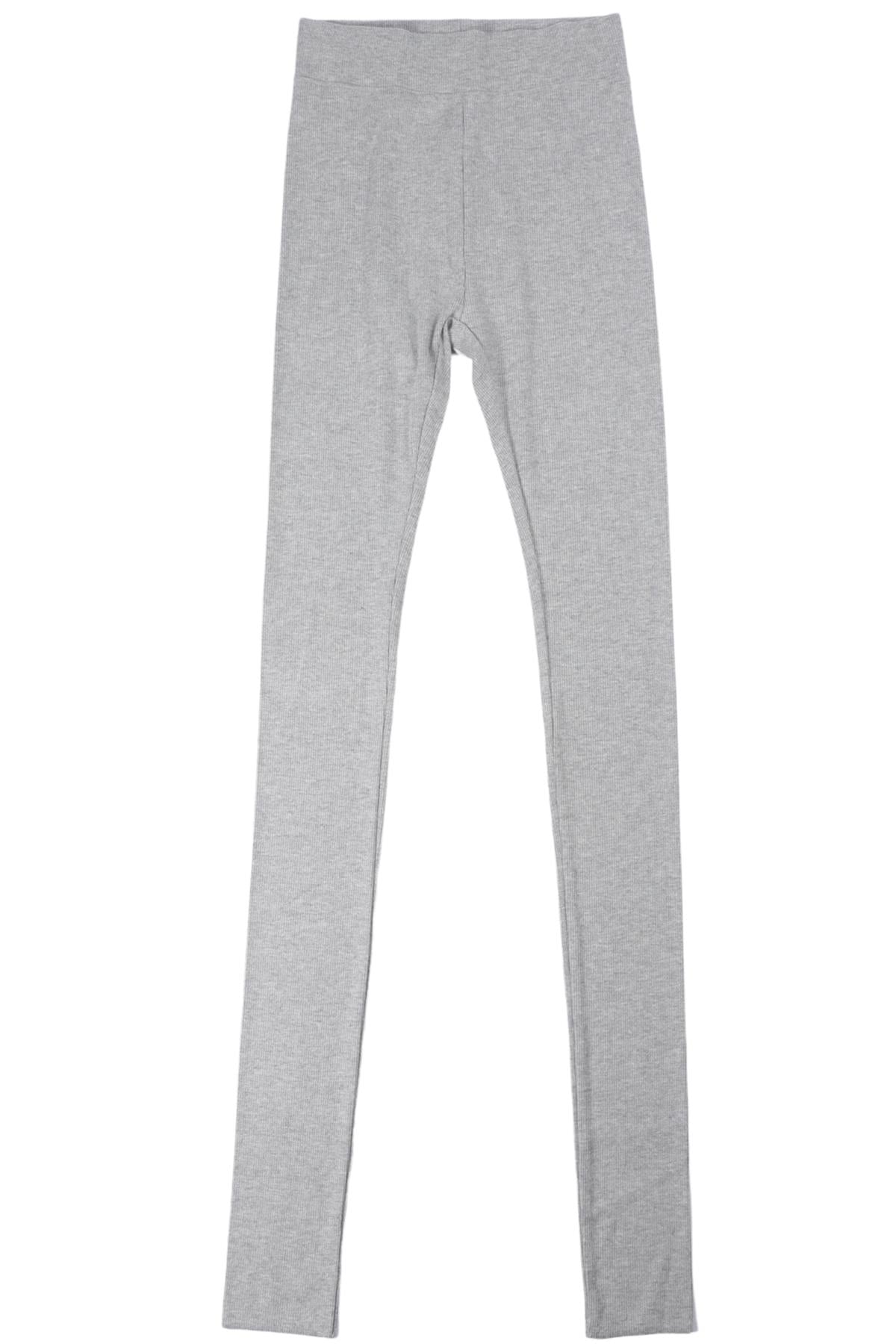 ETERNE GREY COTTON LEGGINGS XSMALL