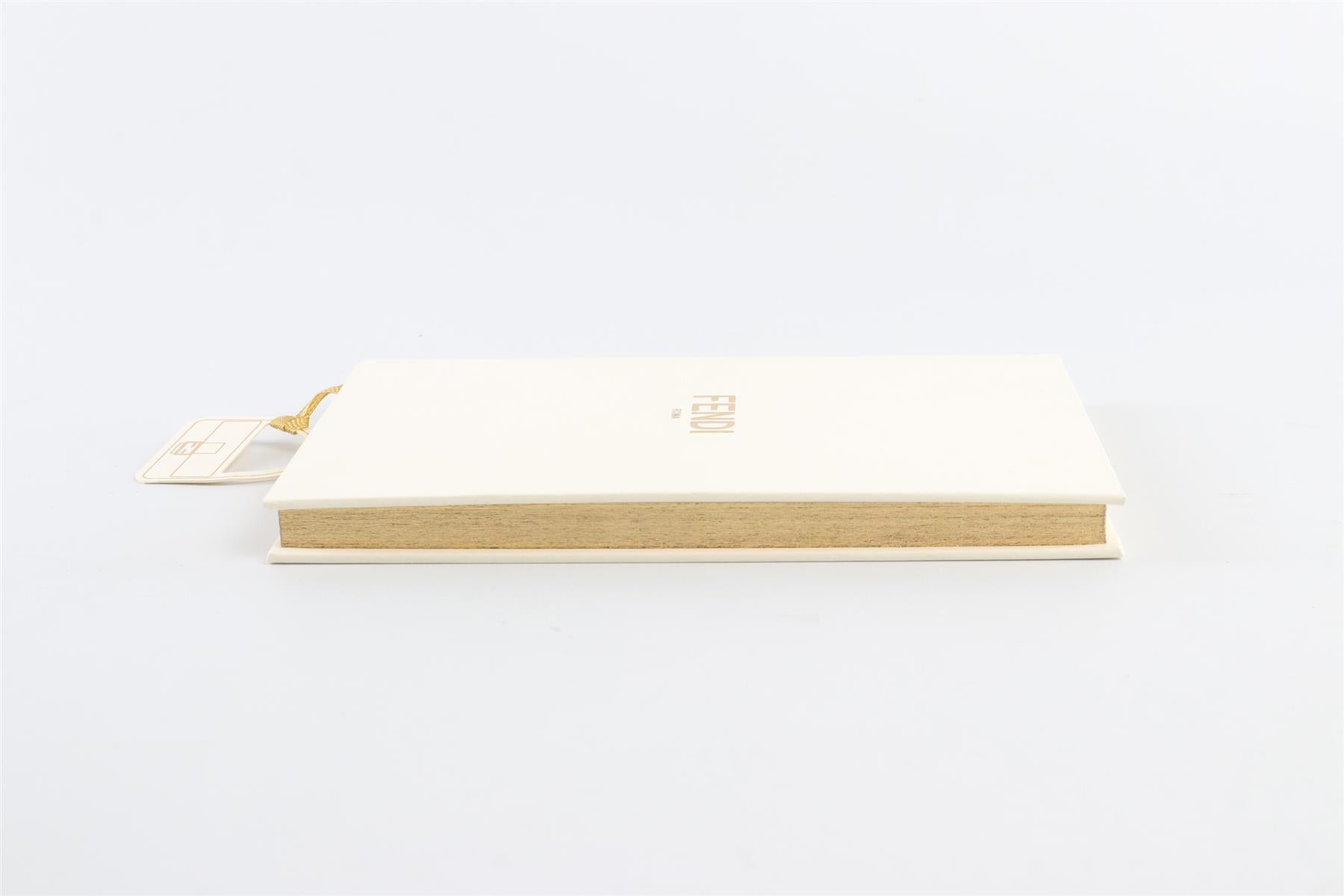 FENDI CREAM NOTEBOOK