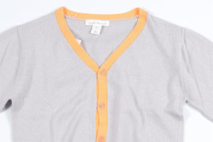MARIE CHANTAL GREY KIDS BOYS CARDIGAN 6 YEARS