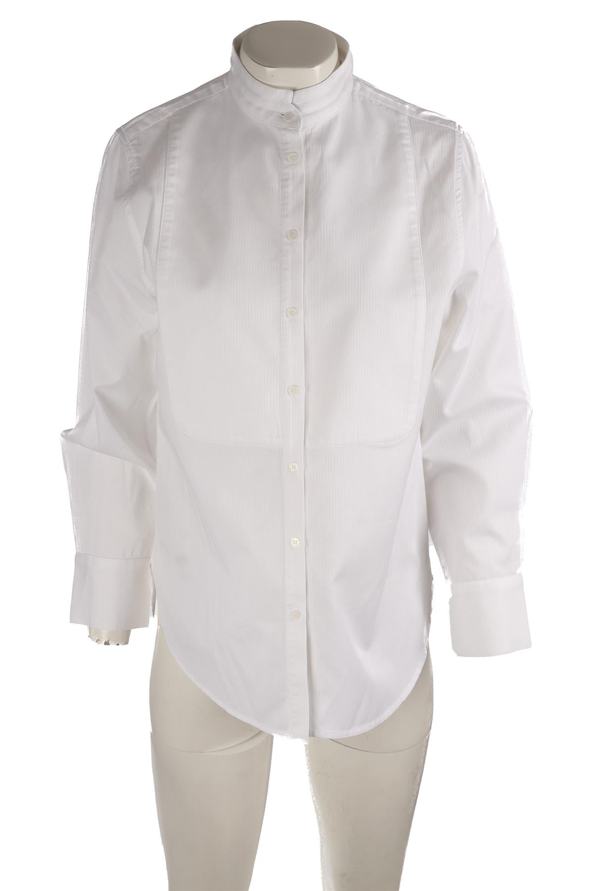 WIGGY KIT WHITE COTTON SHIRT UK 10