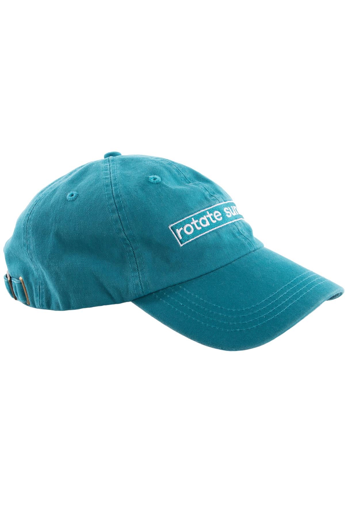 ROTATE BIRGER CHRISTENSEN BLUE COTTON BASEBALL CAP ONE SIZE