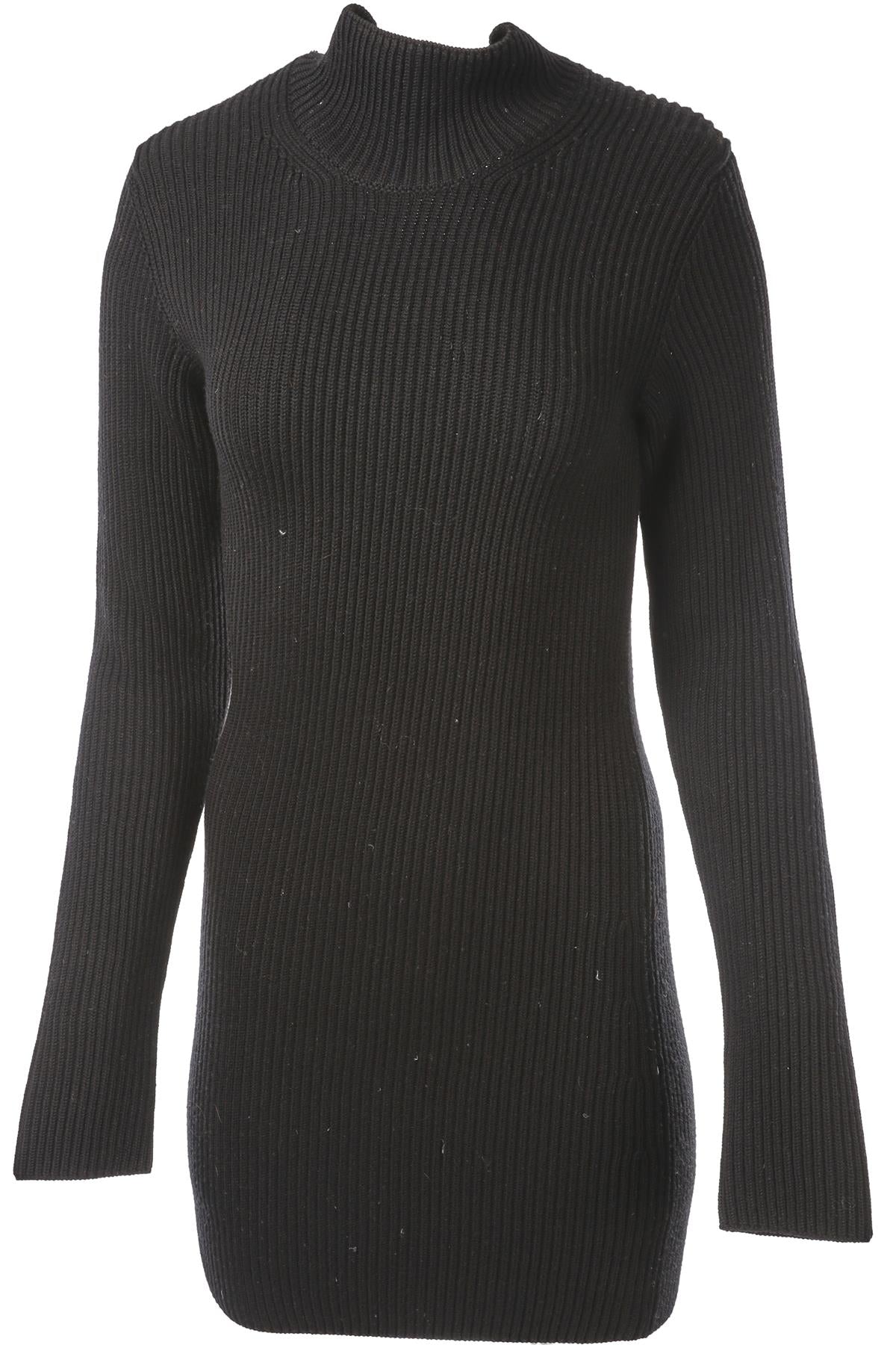 GAUGE 81 BLACK WOVEN MINI DRESS