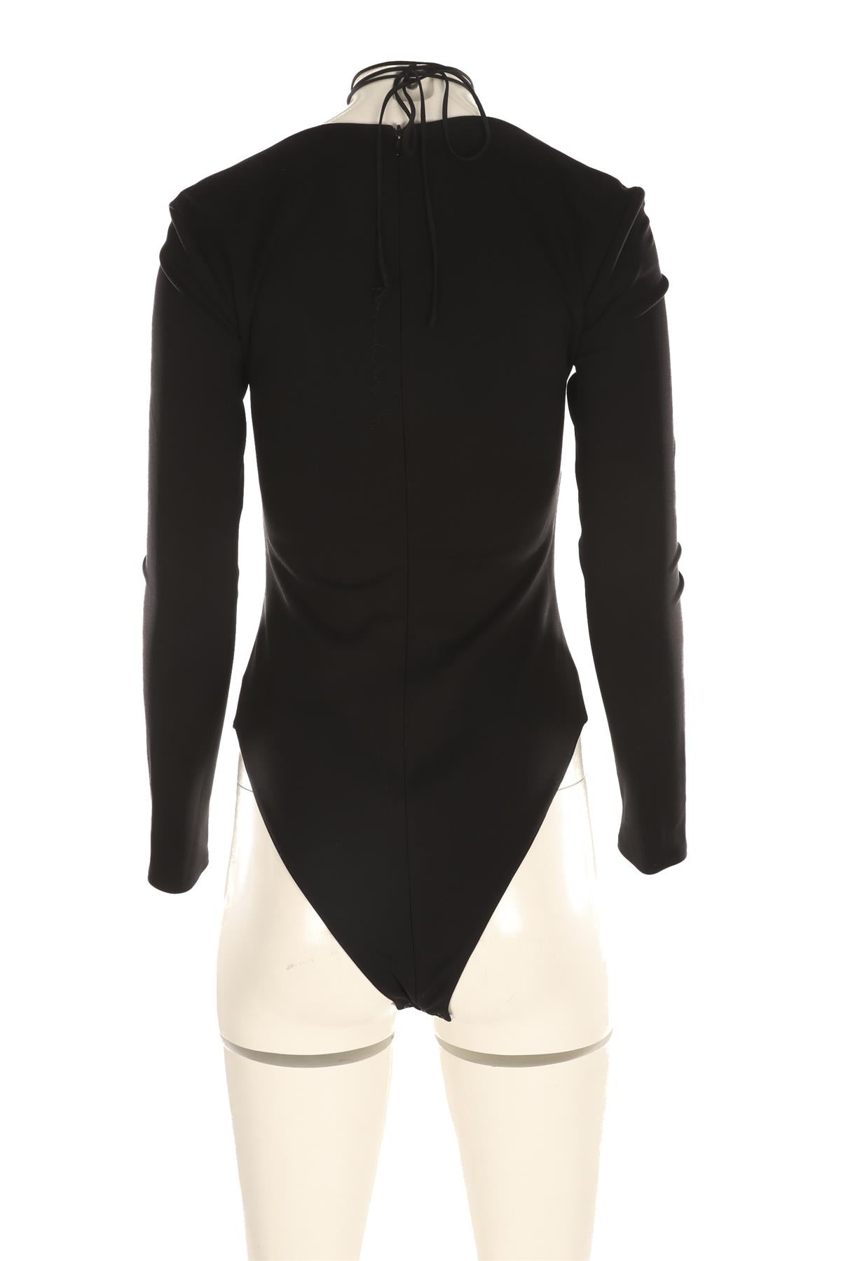 MAGDA BUTRYM BLACK BODYSUIT SMALL
