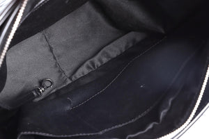 CHANEL BLACK 2014 SMALL QUILTED LEATHER TOTE BAG