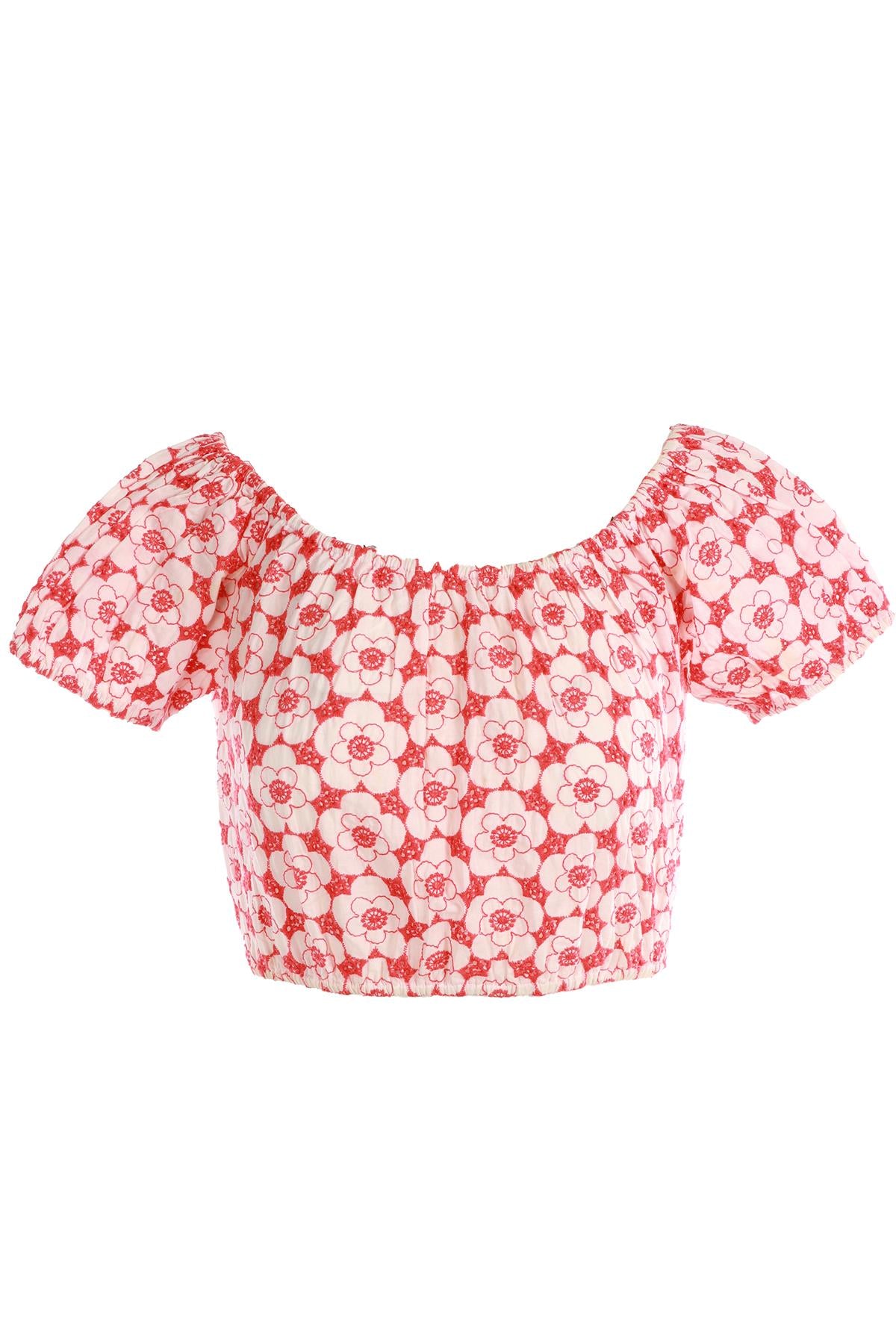 LISA MARIE FERNANDEZ MULTI COTTON TOP 1 UK 6-8