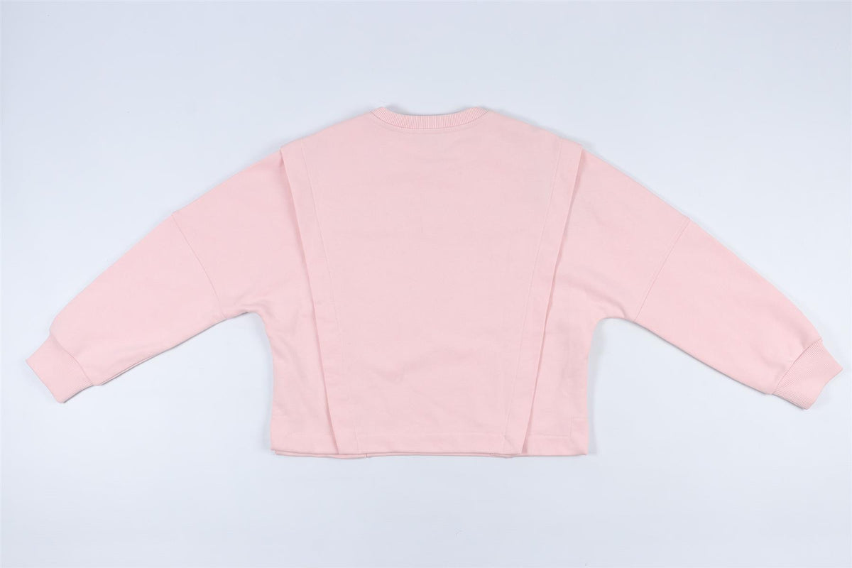 MISSONI PINK KIDS GIRLS COTTON SWEATSHIRT 12 YEARS
