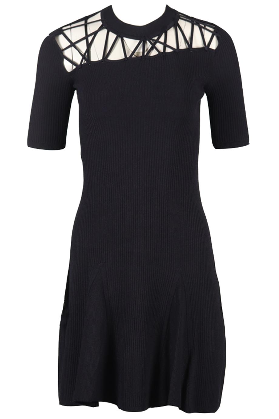 CUSHINE ET OCHS RIBBED MINI DRESS MEDIUM