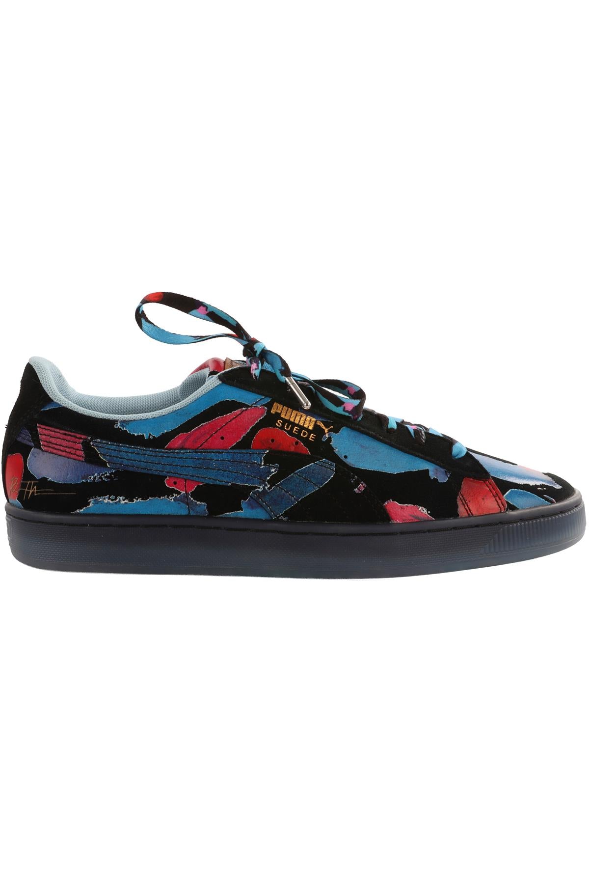 PUMA + BRADLEY THEODORE MULTI MENS CLASSIC 50TH ANNIVERSARY SUEDE SNEAKERS EU 42 UK 8 US 9