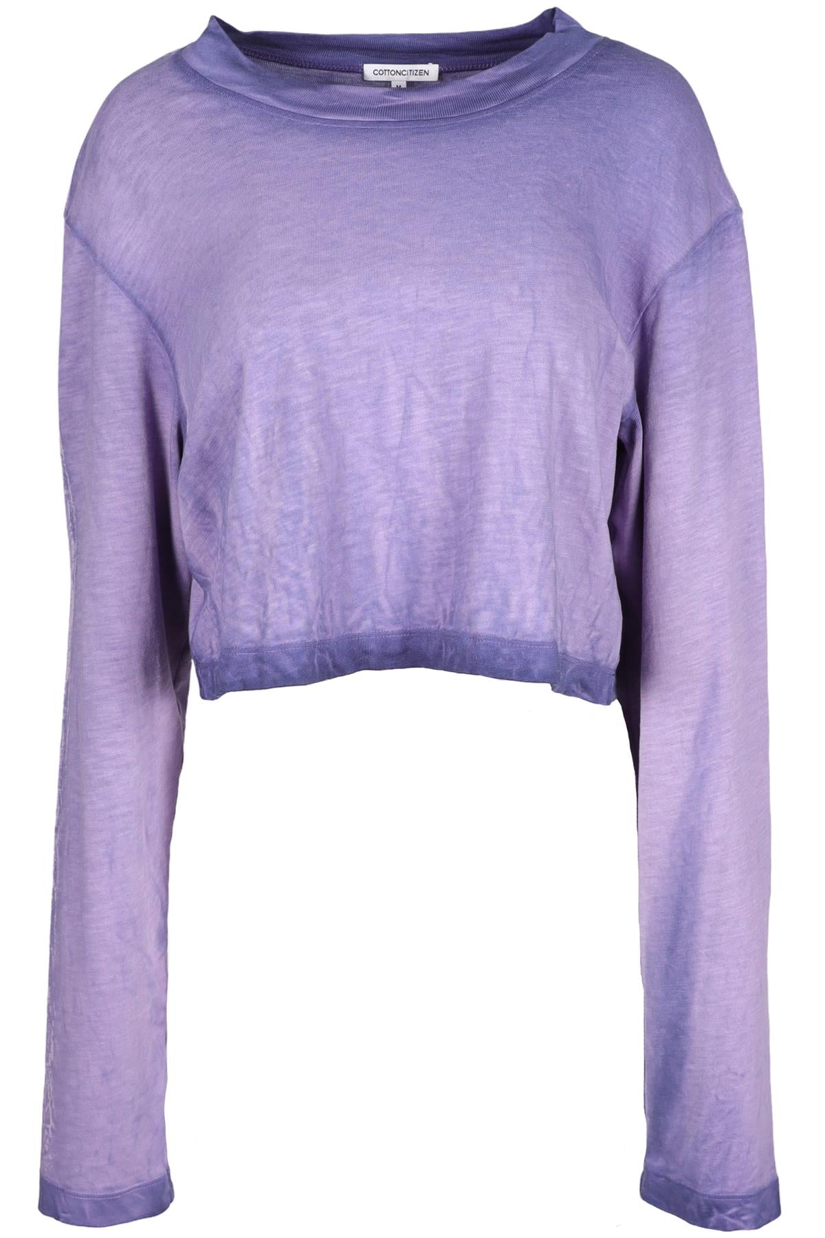 COTTON CITIZEN PURPLE COTTON TOP MEDIUM