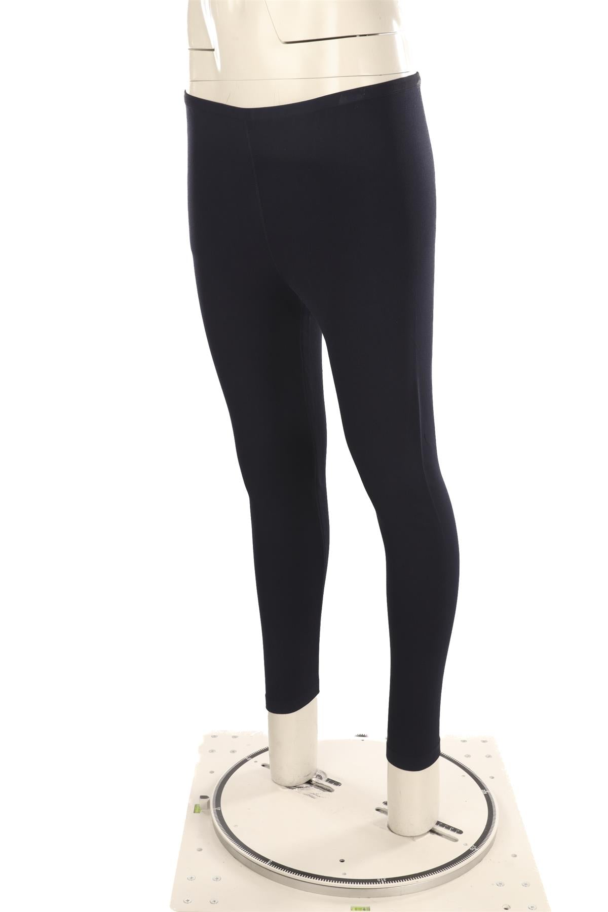 ALAÏA BLUE KNIT LEGGINGS FR 42 UK 10