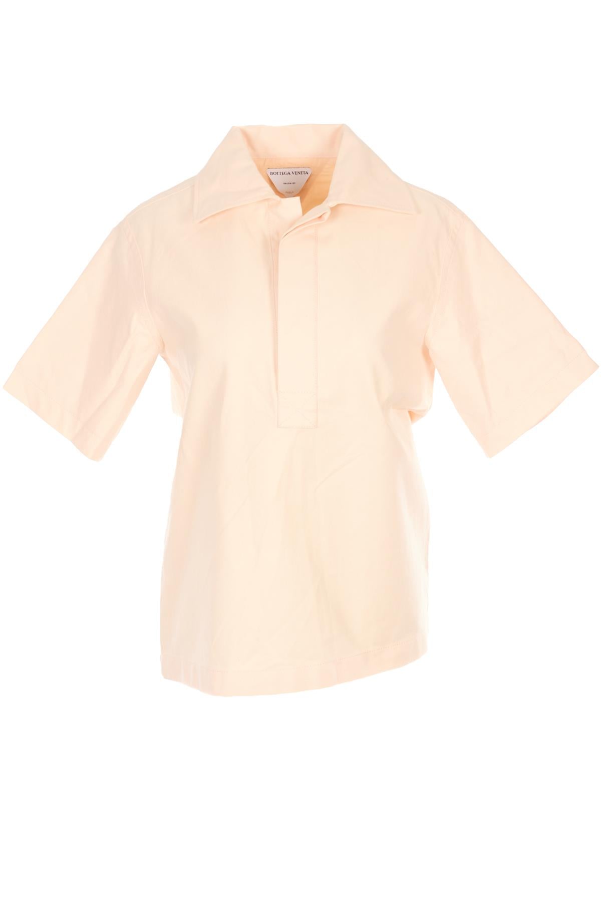 BOTTEGA VENETA PEACH COTTON SHIRT IT 40 UK 8