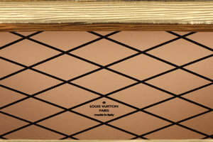 LOUIS VUITTON GOLD 2017 PETITE MALLE EPI LEATHER CLUTCH
