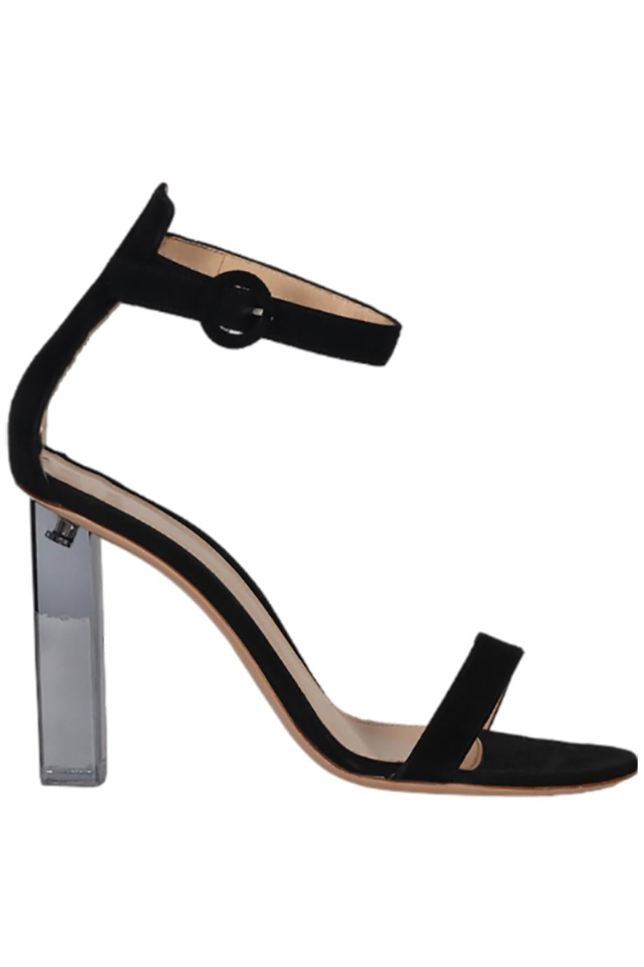 GIANVITO ROSSI SUEDE SANDALS EU 37.5 UK 4.4 US 7.5