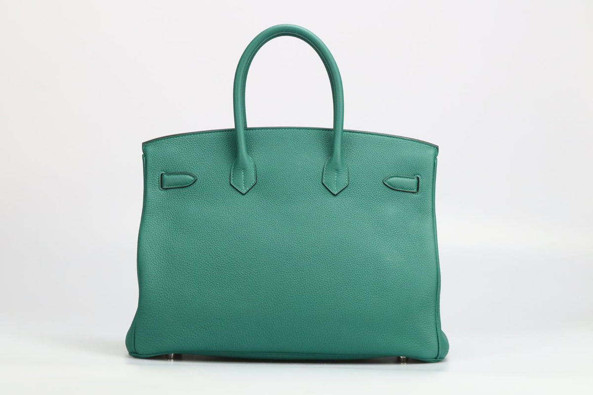HERMÈS 2013 BIRKIN 35CM MAURICE LEATHER BAG