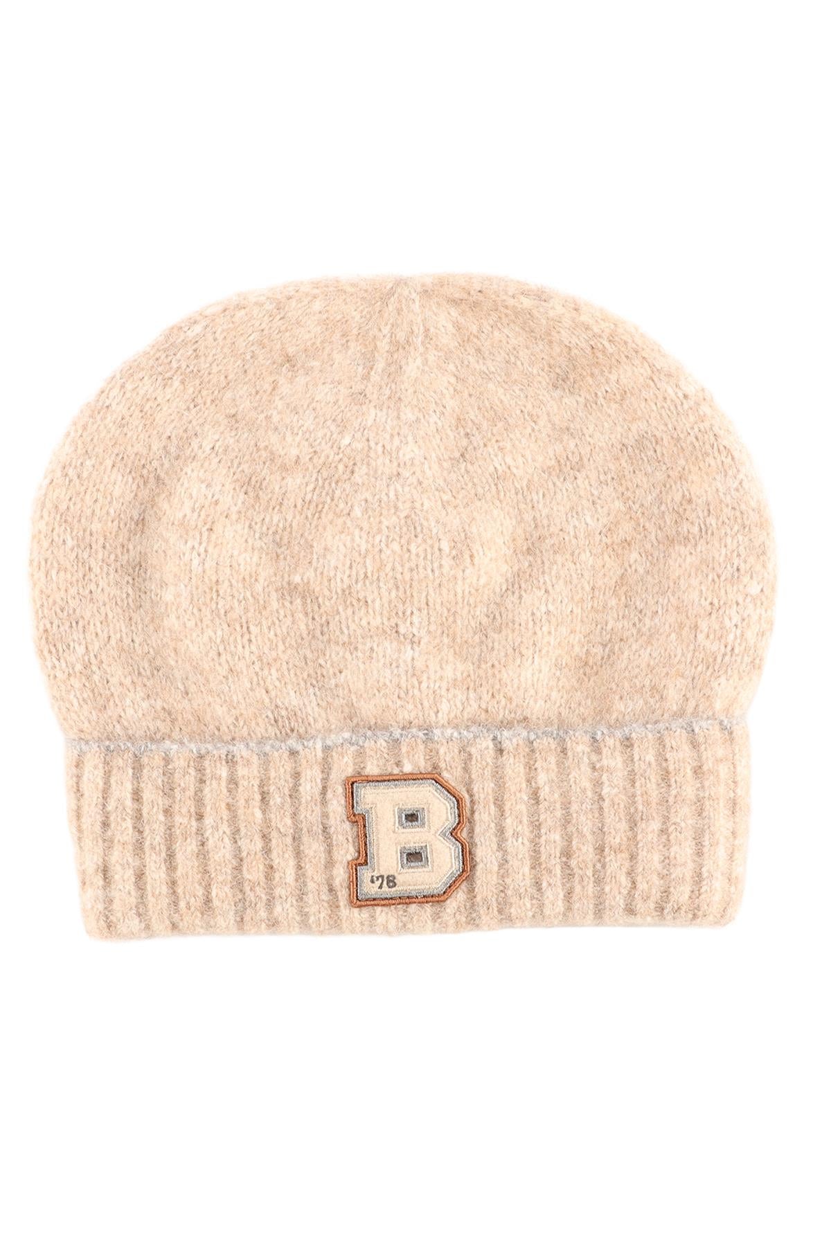 BRUNELLO CUCINELLI BEIGE KIDS BOYS BEANIE ONE SIZE