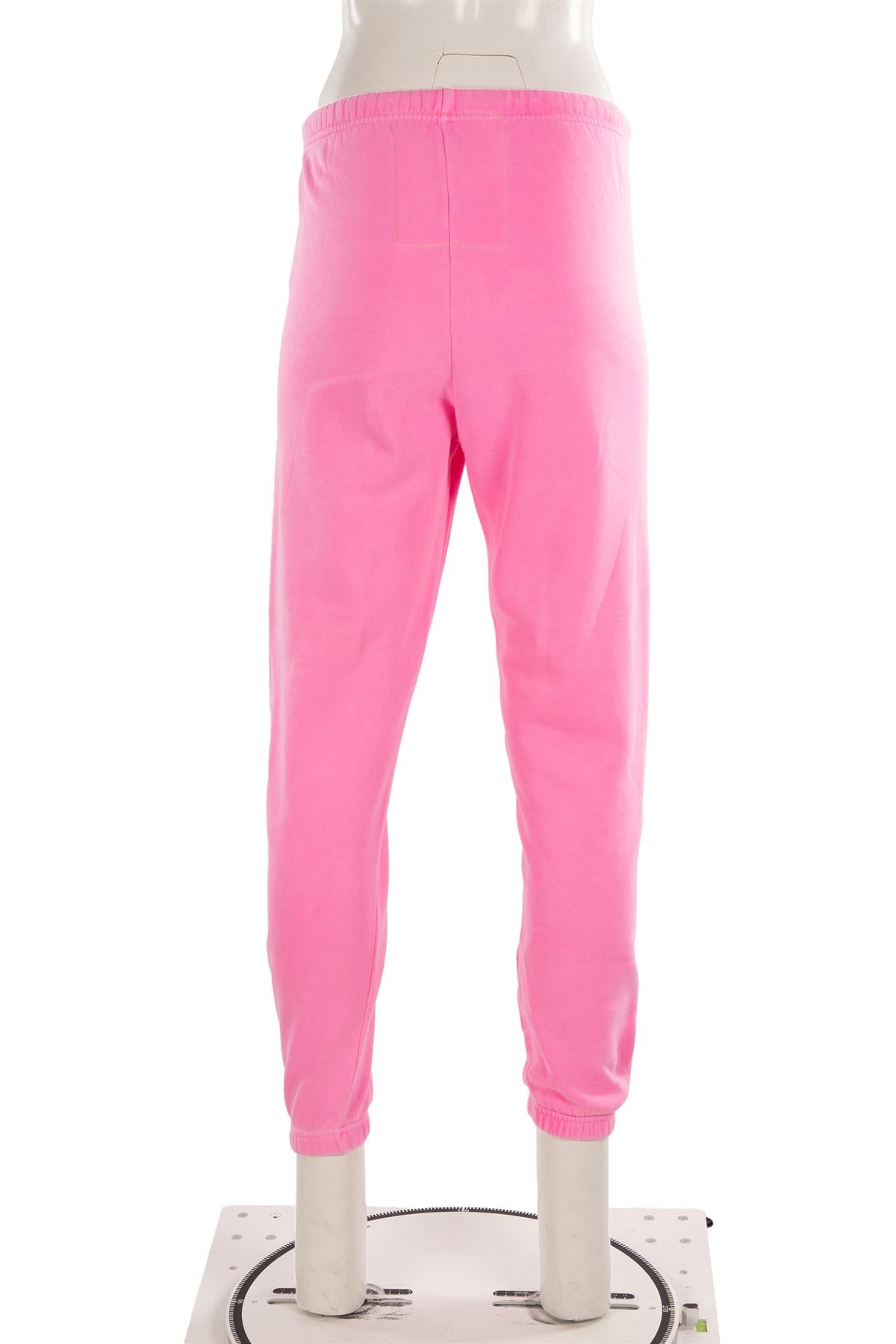 PINK COTTON TRACK PANTS
