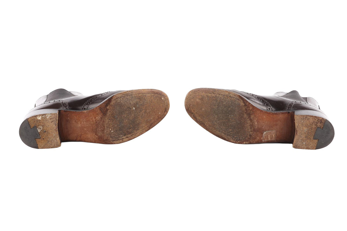 CHURCH'S BROWN LEATHER ANKLE BOOTS EU 38 UK 5 US 8