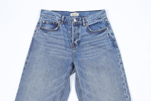 GRLFRND BLUE DENIM JEANS W24 UK 6