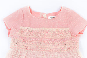 Bonpoint Pink Kids Girls Dress 10 Years