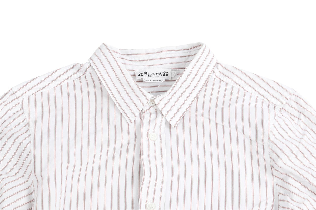 BONPOINT WHITE TEEN BOYS SHIRT 14 YEARS