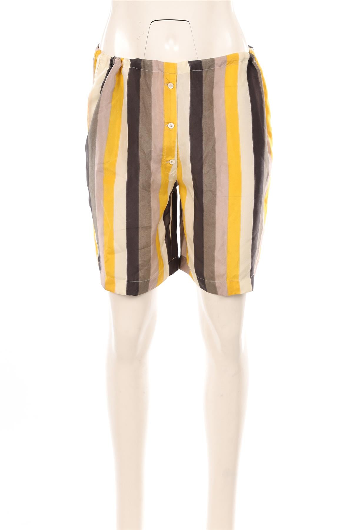 PRADA MULTI SILK SHORTS IT 40 UK 8