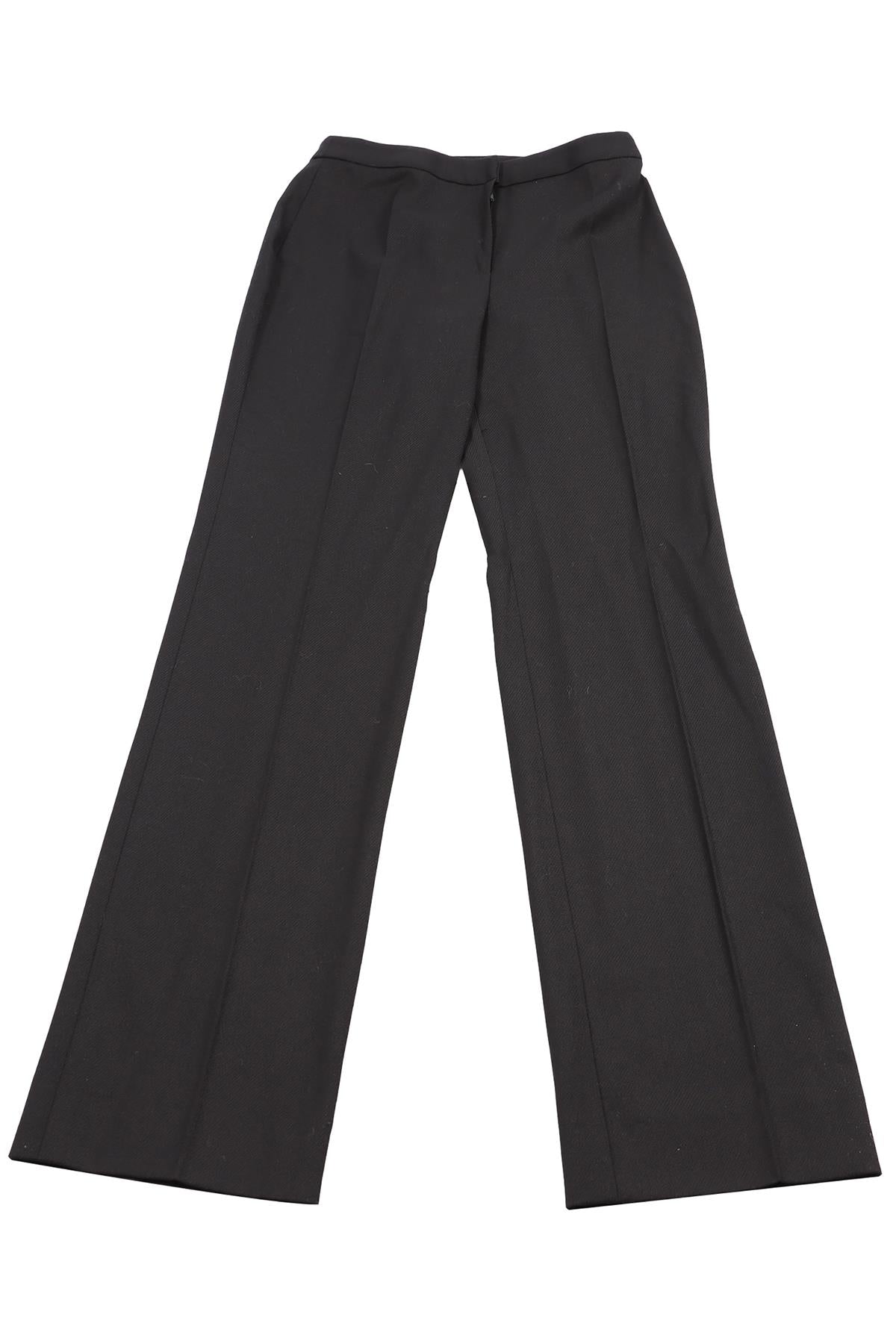 VERSACE VINTAGE WOOL STRAIGHT LEG PANTS IT 38 UK 6