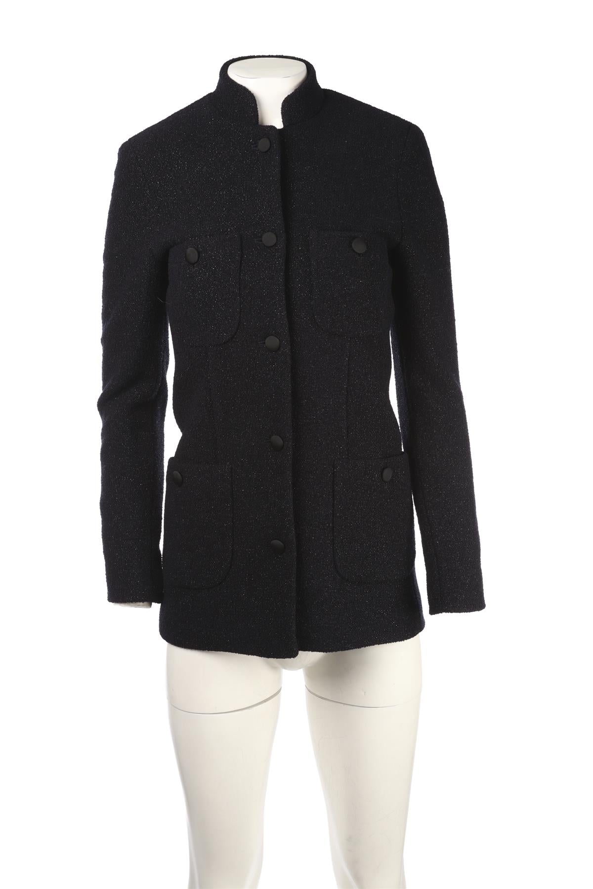 NAVY WOOL JACKET