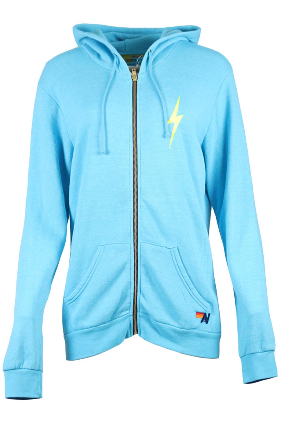 AVIATOR NATION COTTON BLEND HOODIE LARGE