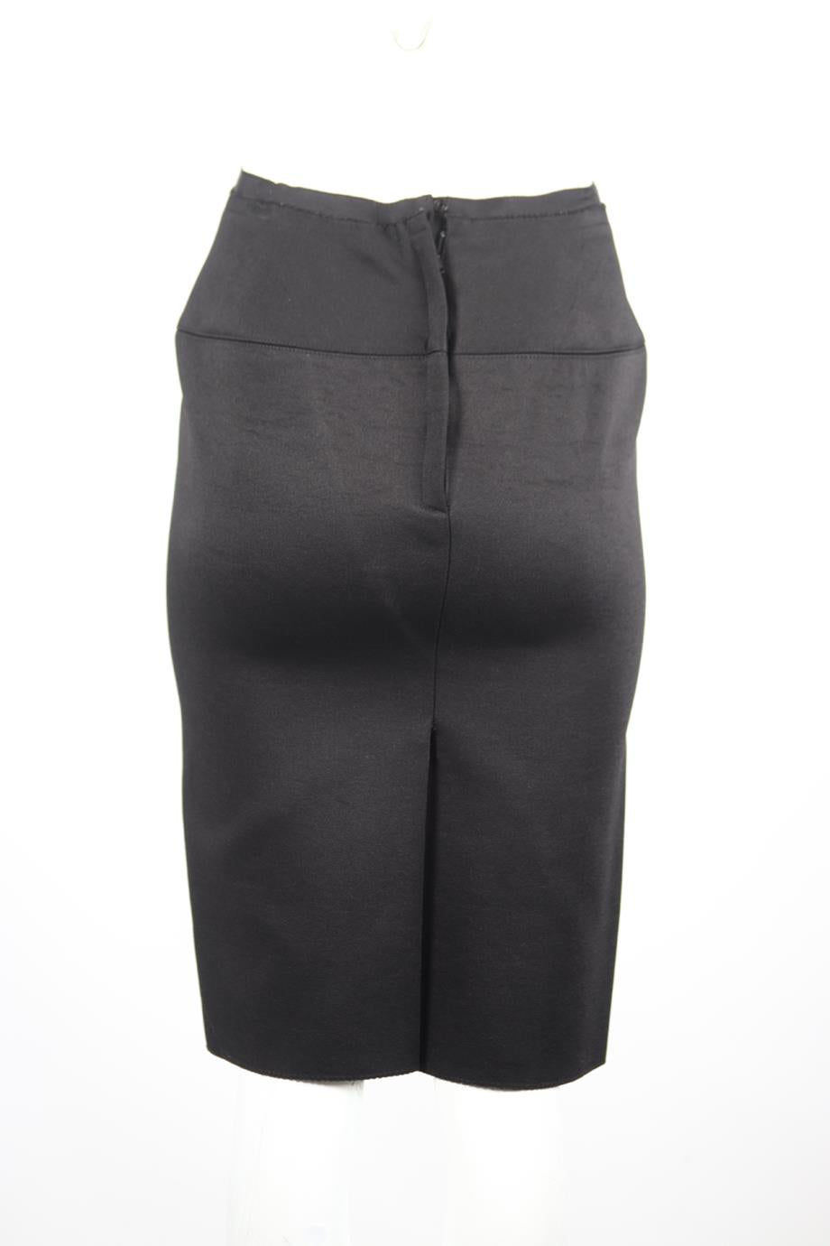 LANVIN COTTON AND WOOL BLEND SKIRT FR 36 UK 8