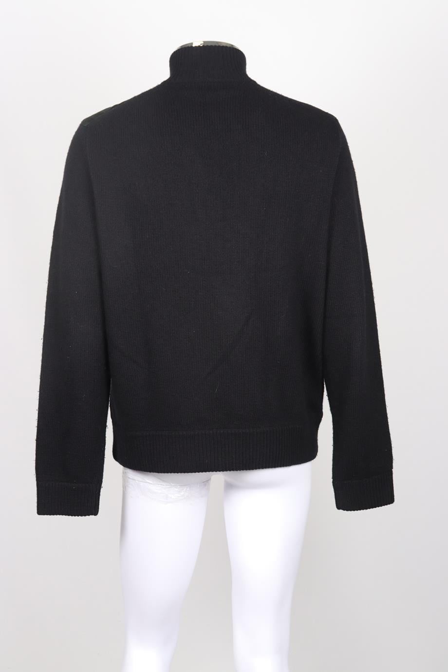 RALPH LAUREN MEN'S SUEDE AND CASHMERE BLEND JACKET LARGE