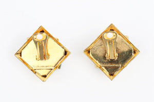 ALESSANDRA RICH GOLD CLIP EARRINGS