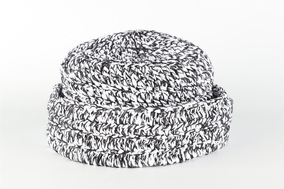 GIORGIO ARMARNI WHITE RAFFIA HAT MEDIUM