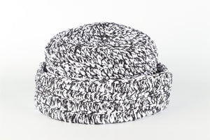GIORGIO ARMARNI WHITE RAFFIA HAT MEDIUM