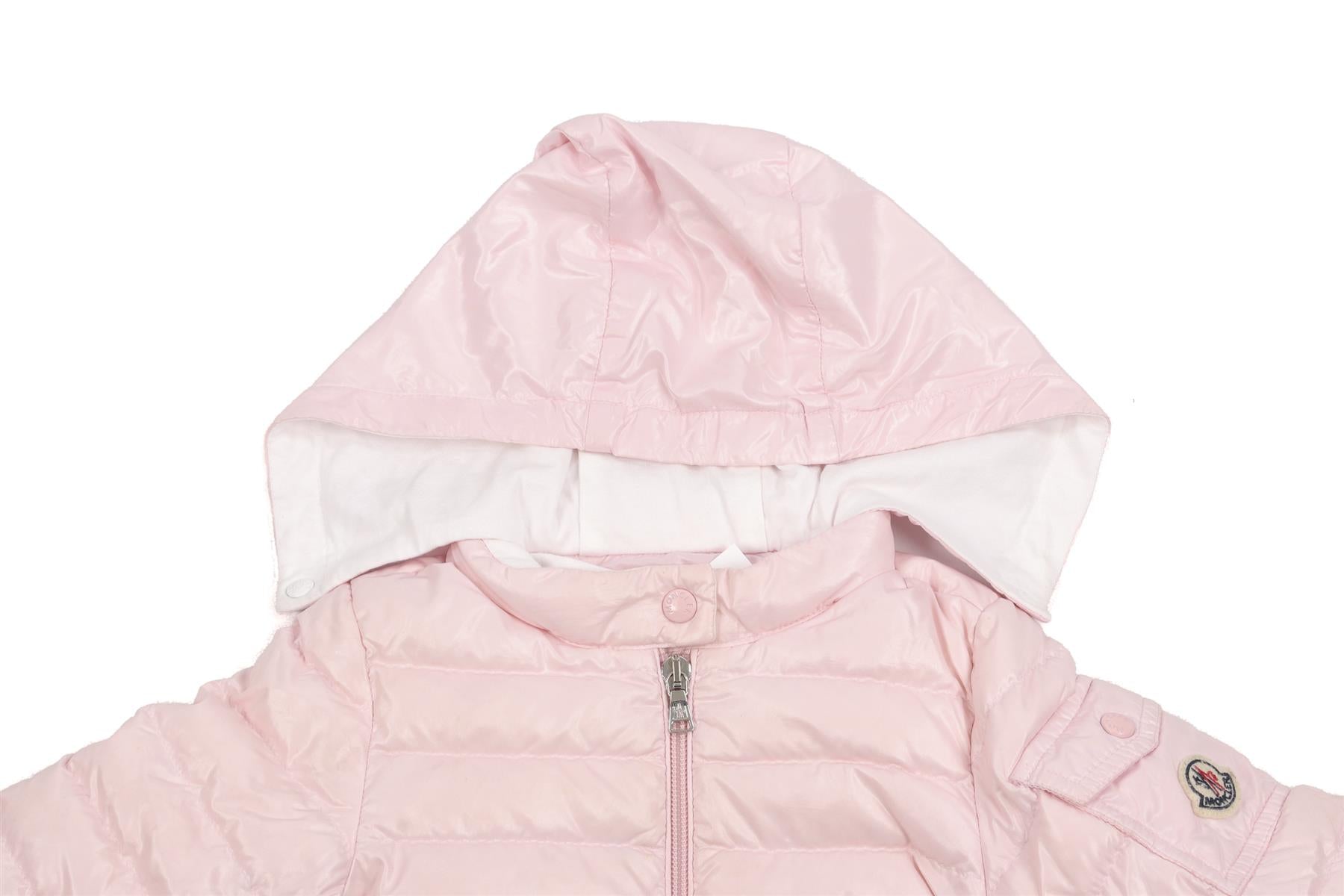 MONCLER PINK KIDS GIRLS JACKET 2 YEARS