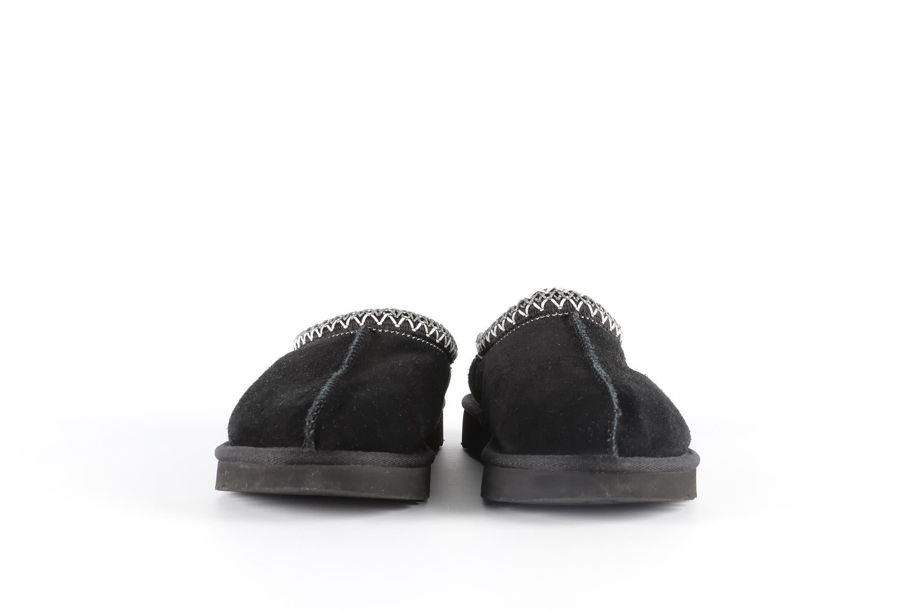 UGG BLACK SUEDE SLIPPERS EU 39 UK 6 US 8