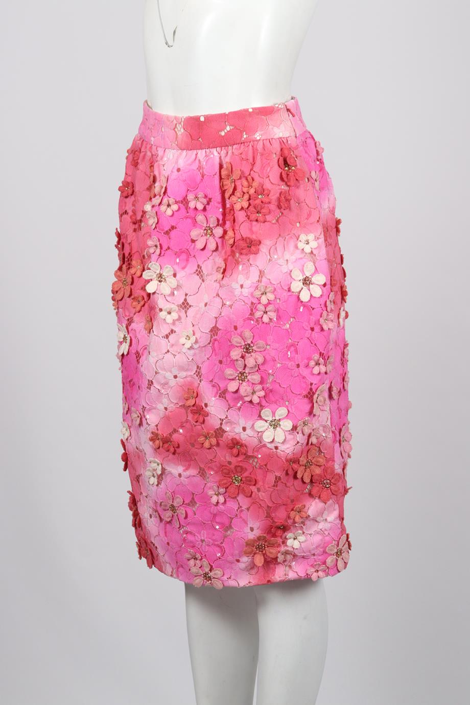 MATTHEW WILLIAMSON CANVAS MIDI SKIRT UK 8