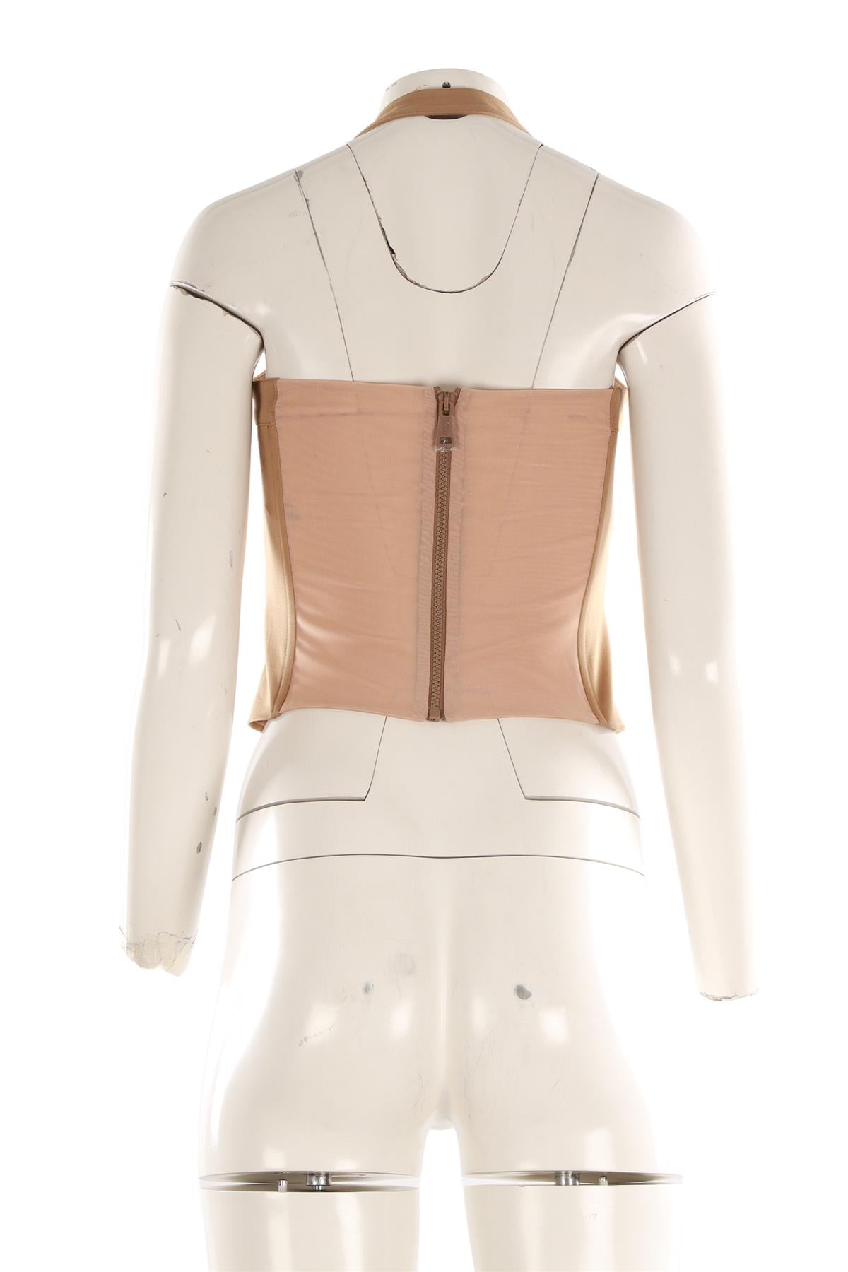 VERSACE JEANS COUTURE BROWN COTTON TOP IT 42 UK 10