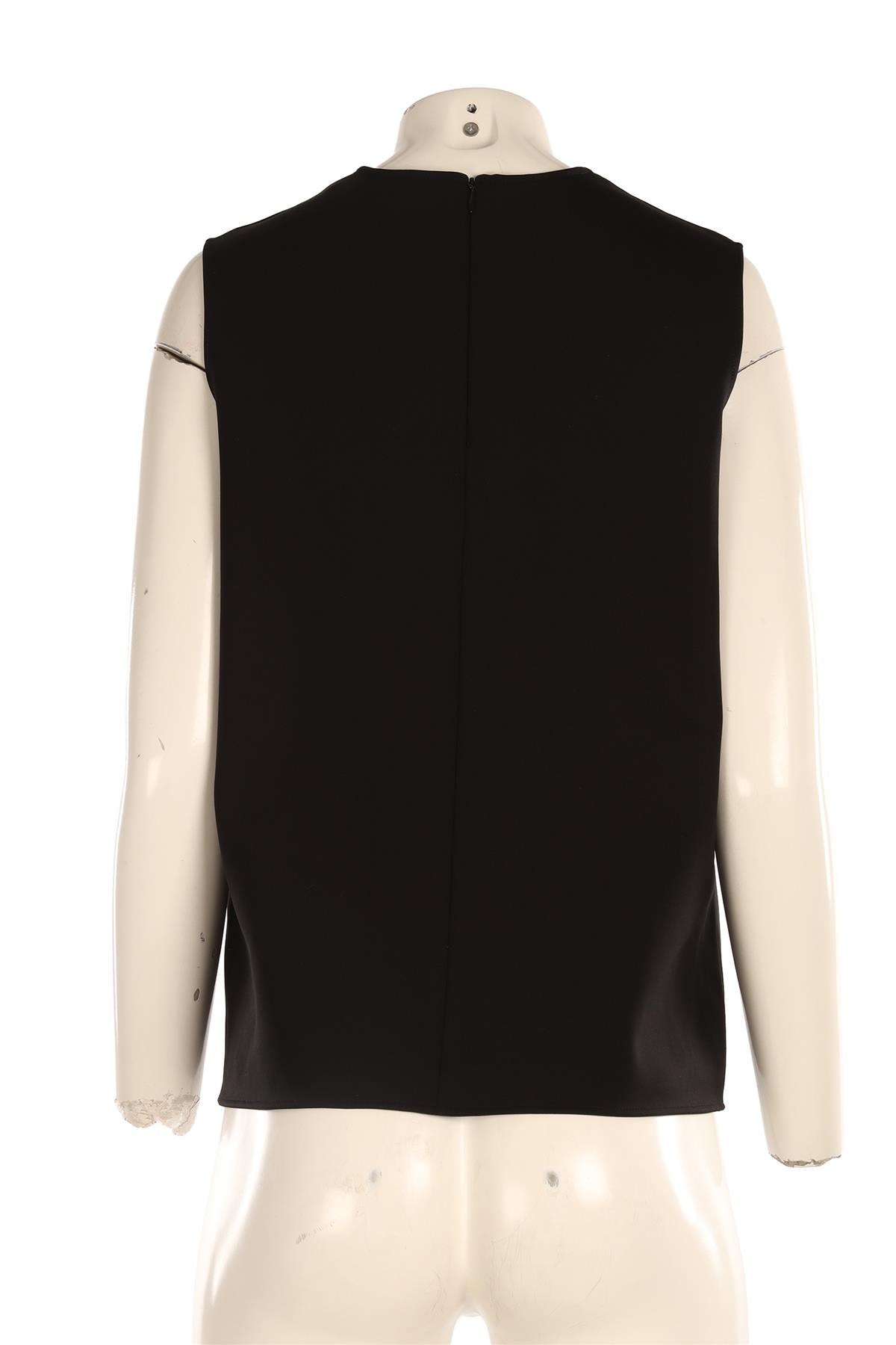 THE ROW BLACK SCUBA TOP MEDIUM