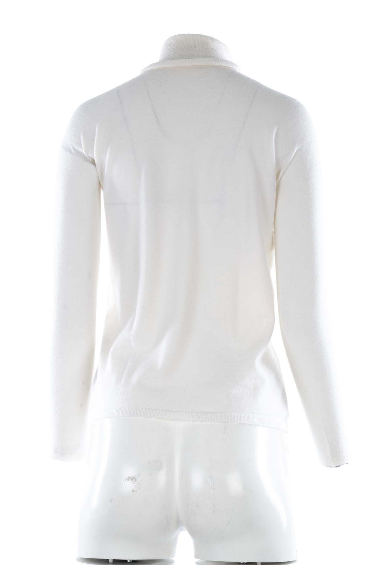 ALEX EAGLE IVORY CASHMERE TOP SMALL