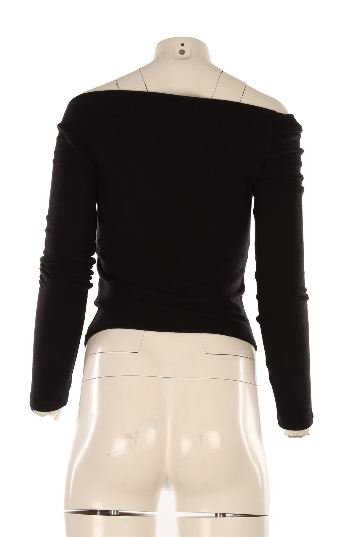 REFORMATION BLACK COTTON TOP SMALL