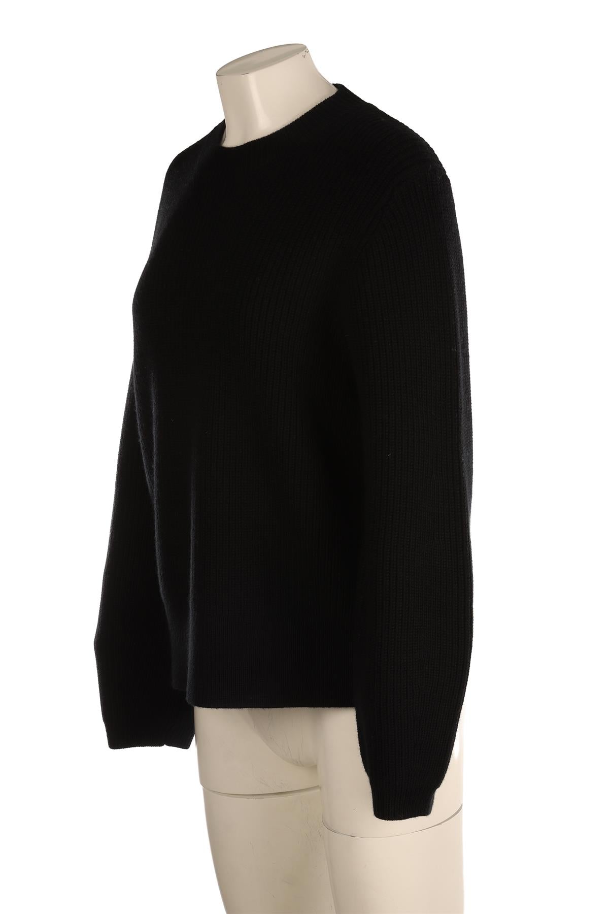 PROENZA SCHOULER WHITE LABEL BLACK WOOL SWEATER XLARGE