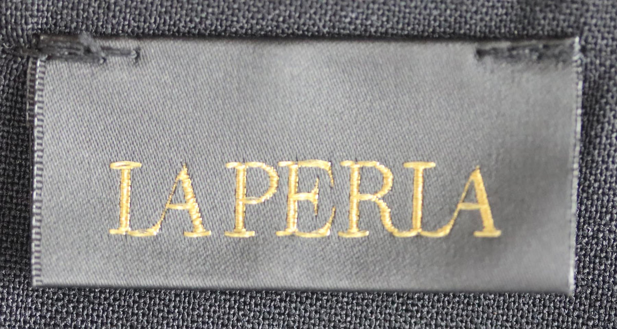 LA PERLA LACE TRIMMED CREPE MINI SKIRT IT 36 UK 4