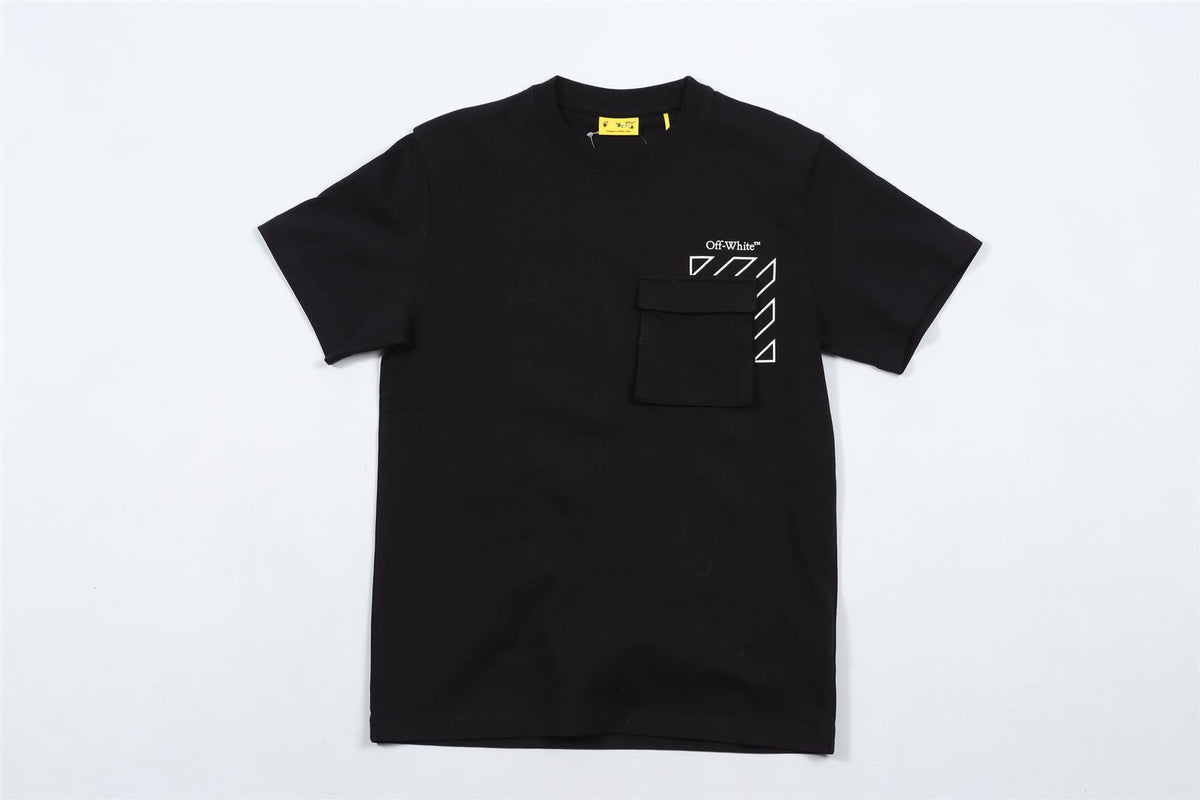 OFF-WHITE BLACK KIDS BOYS T-SHIRT 10 YEARS