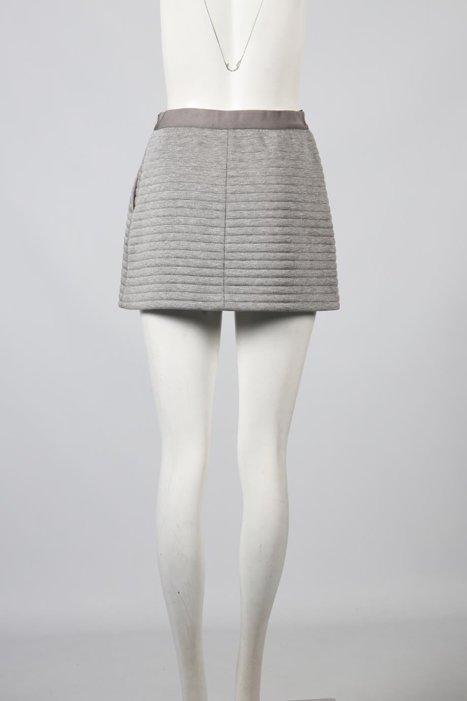 NEIL BARRETT JERSEY MINI SKIRT IT 40 UK 8