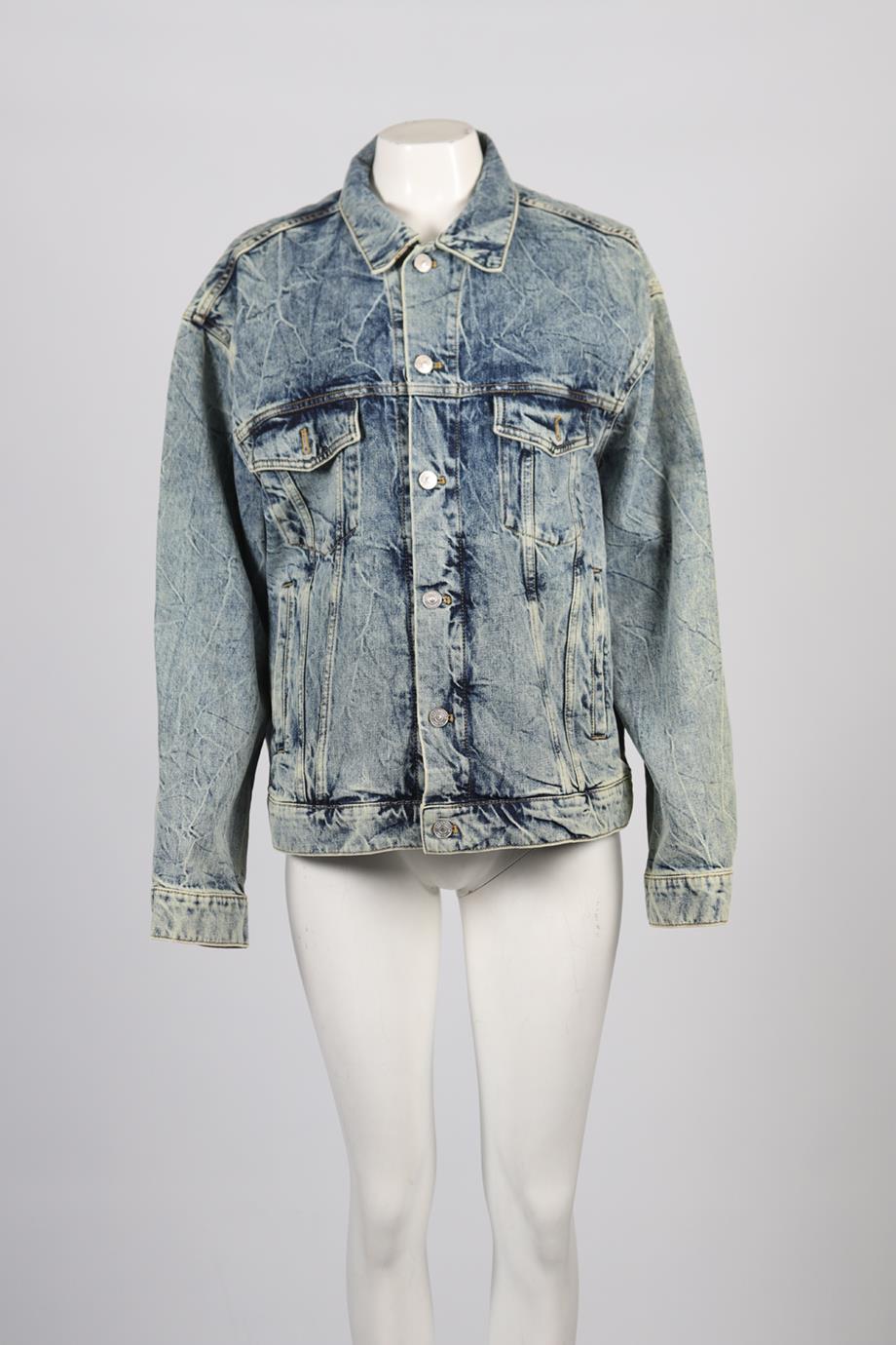 BALENCIAGA DENIM JACKET FR 36 UK 8