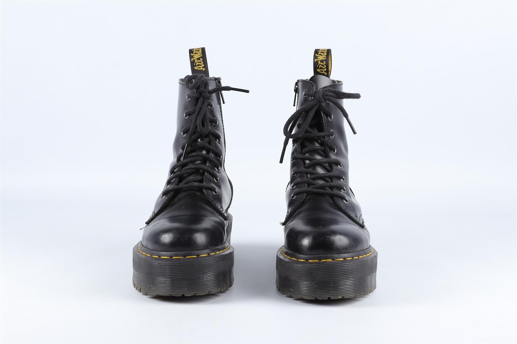 DR MARTENS BLACK LEATHER ANKLE BOOTS UK 5 EU 38 US 7
