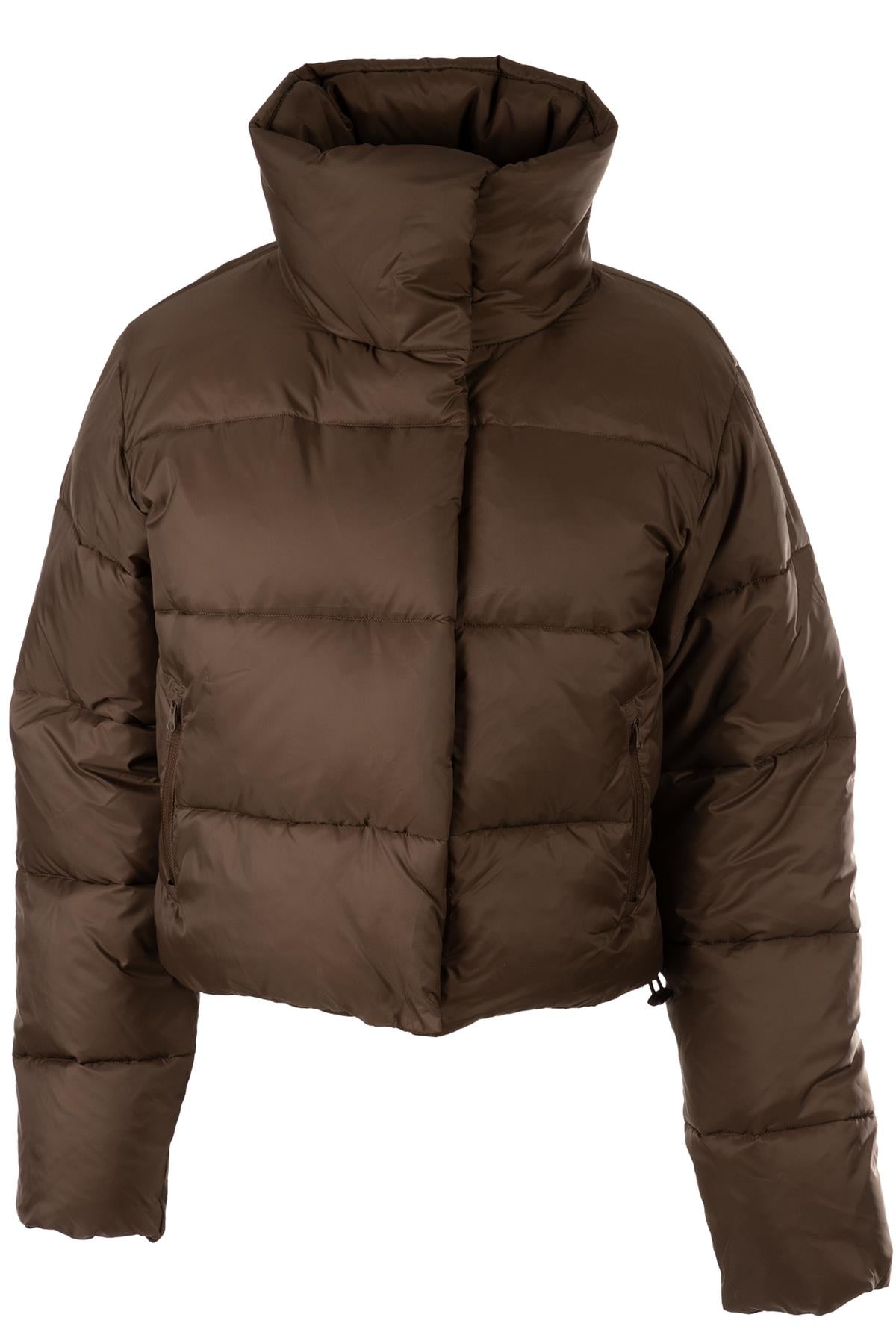 ALO YOGA BROWN PADDED SHELL JACKET SMALL