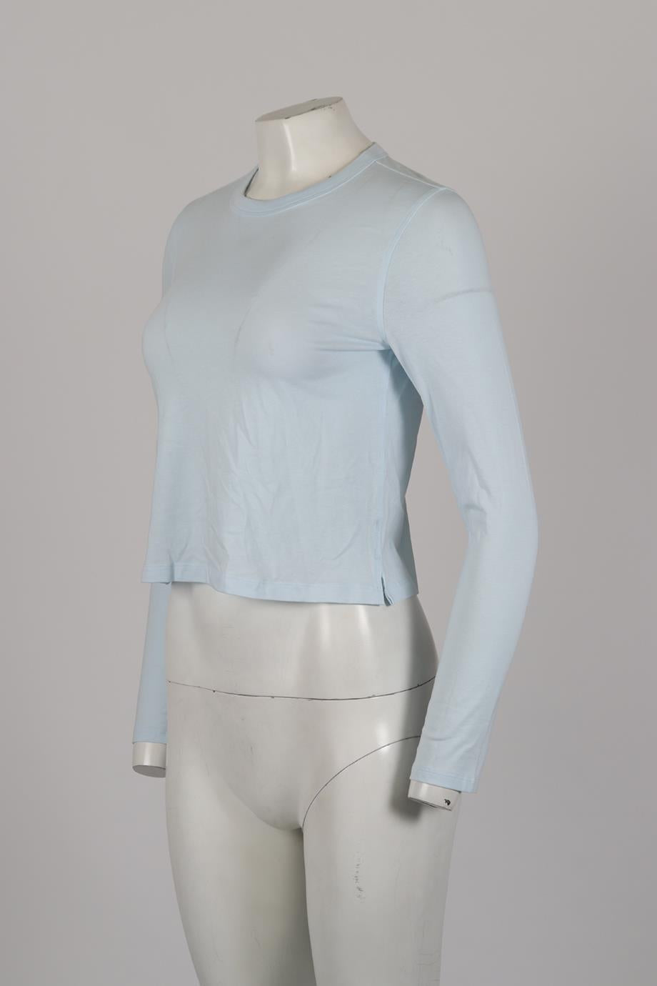 LULULEMON COTTON BLEND TOP US 2 UK 6